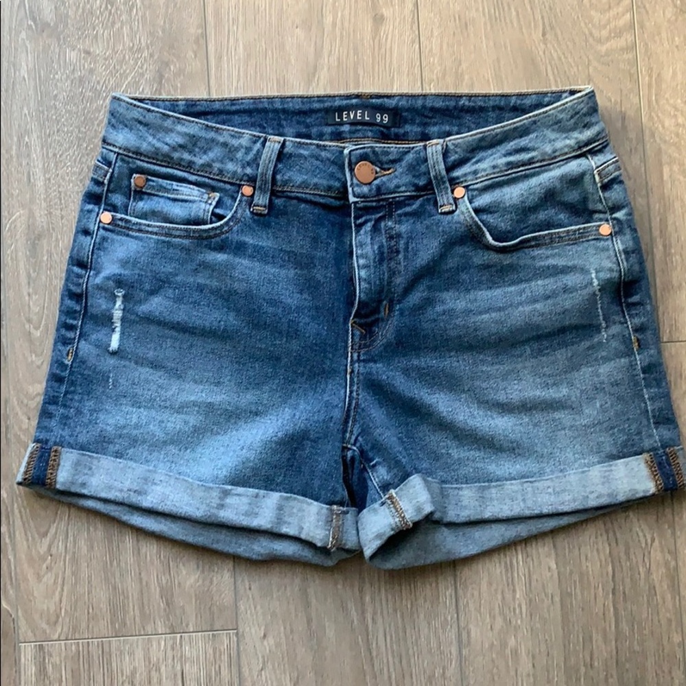 Level 99 denim shorts